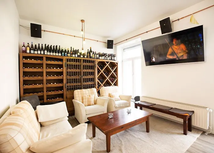 Wohnzimmer-essen Hostal